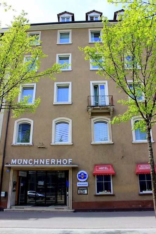 Hotel Muenchnerhof Basilea Esterno foto